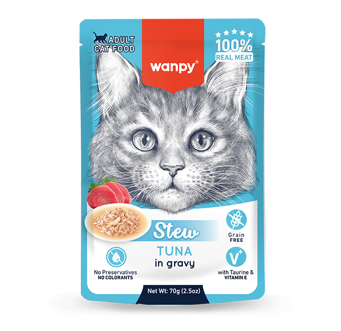 WANPY Stew Tuna For Cat