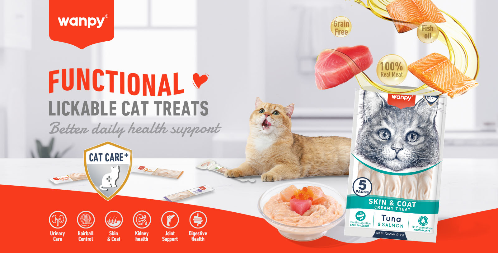WANPY Creamy Treat For Senior 7+ Tuna