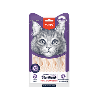 WANPY Creamy Treat For Sterilized Tuna & Cranberry