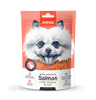 Salmon Fish Shape Bites